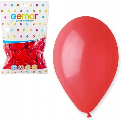 Gemar Balónik pastelový červený 30 cm