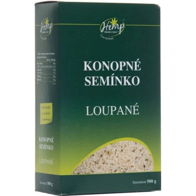Hemp Production konopné semínko loupané 500 g