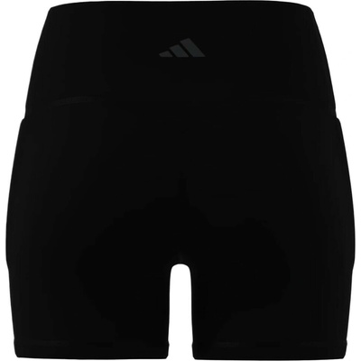 adidas Pacer 3-Stripes Woven Heather dámske šortky shorts black