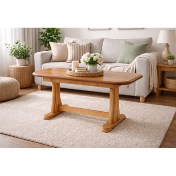 ЕВРОМАР Холна маса с повдигане tymon - дъб крафт