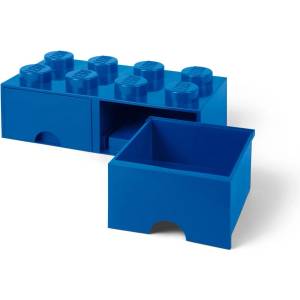 LEGO® Тъмносиня кутия за съхранение с две чекмеджета - lego® (40061731)