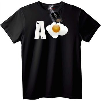 NOONEBRAND Тениска A + Препечено Яйце - L, White