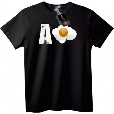 NOONEBRAND Тениска A + Препечено Яйце - L, White
