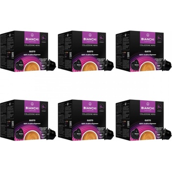 Image 1 of Bianchi Collezione Nero Gusto 100% Арабика 96 бр. (6 x 16 бр. ) кафе капсули система Dolce Gusto