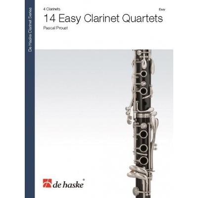 14 Easy Clarinet Quartets 14 jednoduchých skladieb rôznych hudobných štýlov pre štyri klarinety
