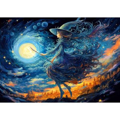 Enjoy - Puzzle Witch's Night Out - 1 000 piese