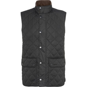 Barbour Елек Barbour Men's Lowerdale Diamond-Quilted Gilet - Black BK11