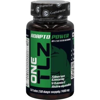 Cvetita Herbal TLZ Adapto Power | Eleuthero, Ashwagandha & Vitamin E [50 Таблетки]