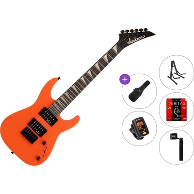 Jackson JS Series Dinky Minion JS1X AN Standard SET Safety Orange Електрическа китара