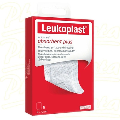 Leukoplast netkan.krytí 5 x 7,2 cm 5 ks