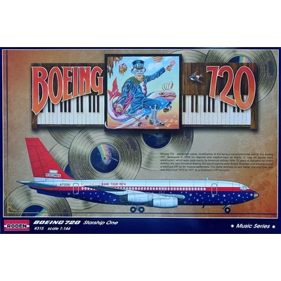 Roden Boeing 720 Band Tour 1974 1:144