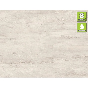 ЛАМИНИРАН ПАРКЕТ Masterfloor Aqualine XPT LG О125 8мм 33/AC5/4V TRAVERTIN AREZZO (O125)