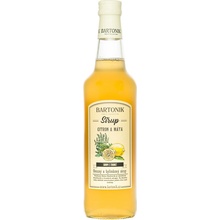 Bartoník Sirup Citron s mátou 0,5 l