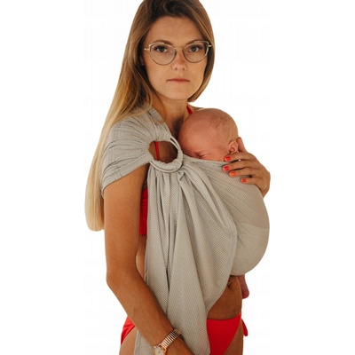 Lenny Lamb Water ring sling šedá MESH – Zbozi.Blesk.cz