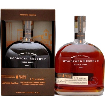 Woodford Reserve Double Oaked 43,2% 1 l (karton)
