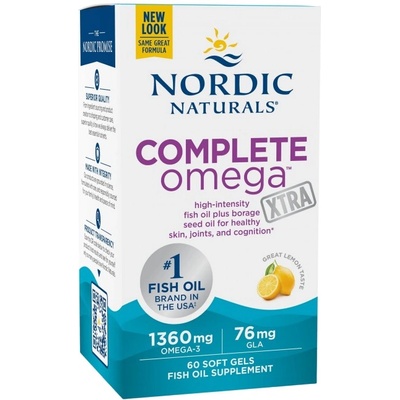 Nordic Naturals Complete Omega Xtra 1360 mg [60 Гел капсули]