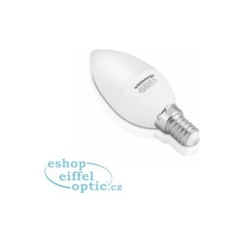Whitenergy LED žiarovka SMD2835 C37 E14 7W teplá biela