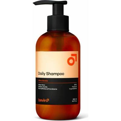 Beviro - Daily Shampoo přírodní šampon pro muže na každodenní použití - 250 ml