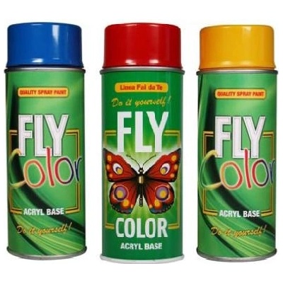 Akrylový lak v spreji FLY COLOR 400 ml - Cinder Grey