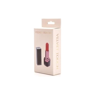Velvet Touch mini vibrátor v tvare rúžu USB nabíjateľný