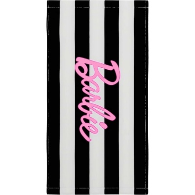 Carbotex osuška Barbie černobílá 70 x 140 cm