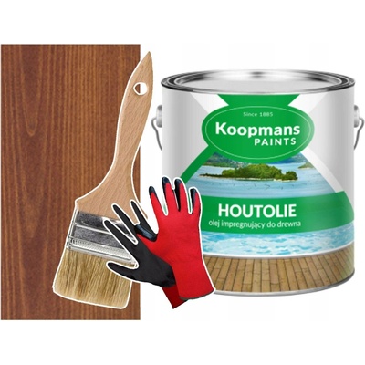 Koopmans Houtolie Olej na dřevo, terasy 2,5L Teak (Teakové dřevo)