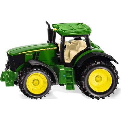 John Deere Traktor s čelním nakladačem Na pole KOV