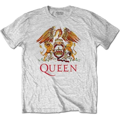Queen Classic Crest šedá