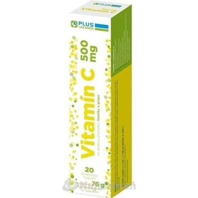 Plus Lékáreň Vitamín C 500 mg 20 ks