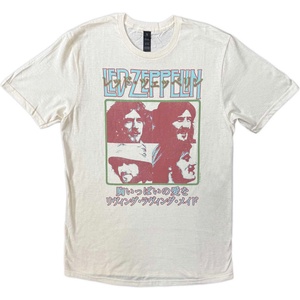 Led Zeppelin Japanese Poster Natural M Риза (LZTS37MNAT02)