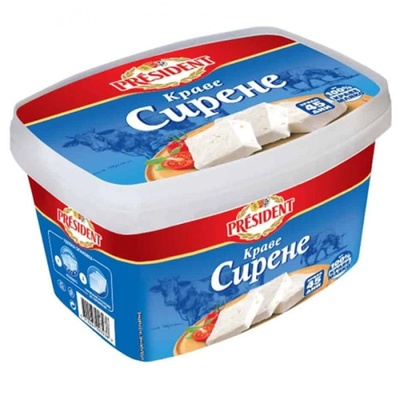 PRÉSIDENT Краве сирене President кутия 330гр