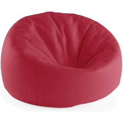 Sablio sedací vak Cocoon červená cherry 115 x 75 cm x 45 cm