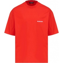 Balenciaga Bright red tričko červená