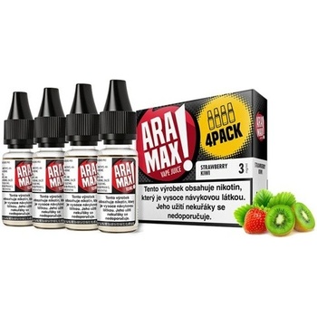 Aramax Strawberry Kiwi 4 x 10 ml 6 mg