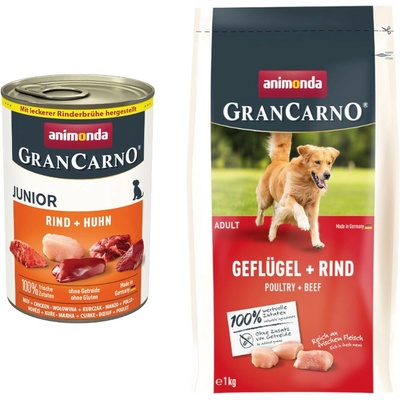 Animonda GranCarno Original Junior hovězí a Chicken 6 x 400 g
