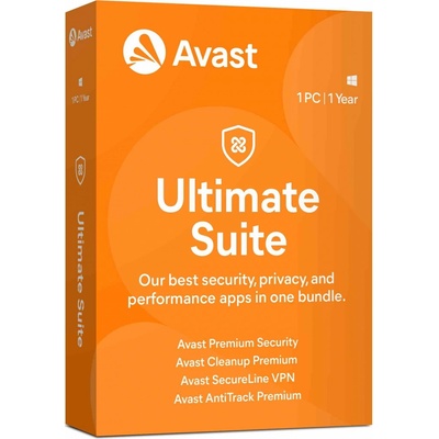 Avast Ultimate for Windows 1 lic. 3 roky update (avu.1.36m.r)