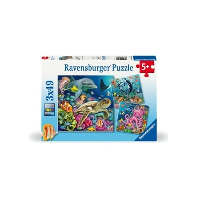 Ravensburger Bezaubernde Unterwasserwelt 3x49 dílků