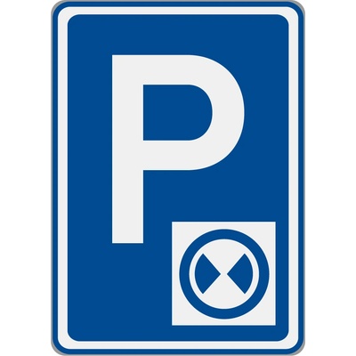 Dopravní značka IP13b Parkoviště s parkovacím kotoučem
