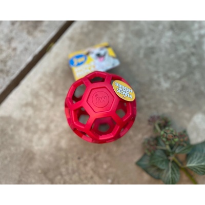 JW Hol-ee Roller M 13 cm červená