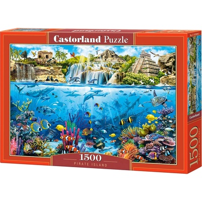 Castorland Ostrov pirátů 1500 dílků