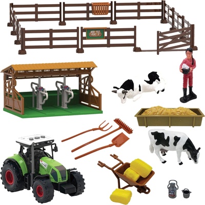 FARM SERVICE Hrací set farma 43 ks se světly a zvuky