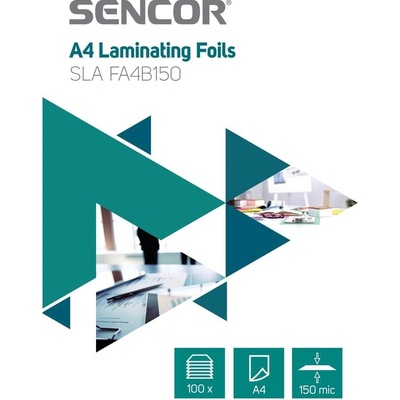 Sencor SLA FA4B150 Laminovací folie A4, 150 mic 45007724