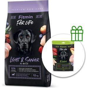 Fitmin FOR LIFE Light & Senior 12 кг + Fitmin For Life Rings БЕЗПЛАТНО