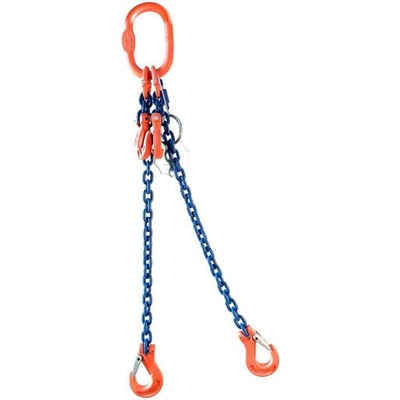 SVX Řetězový závěs oko-2 háky tř 100 se zkracovačem (3 m, 2000/1400 kg, 6 mm) 3 m, 2000/1400 kg, 6 mm – Zboží Mobilmania