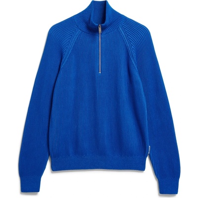 ARMEDANGELS Дамски пуловер ARMEDANGELS Women's Troyer Vanisé Knit Sweater Jumper - Dynamo Blue / Light Dynamo Blue (117-3695-0214)