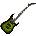 Jackson JS Series Dinky JS20 DKQ 2PT AH Transparent Green Електрическа китара