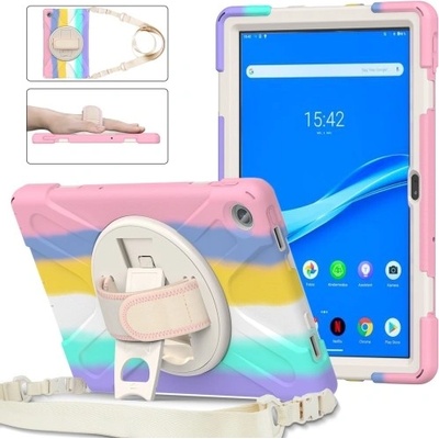 Vsetkonamobil 53568 SOLID Odolný kryt pre Lenovo Tab M10 Plus 3. generácia RAINBOW
