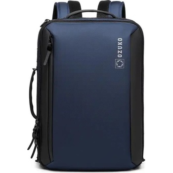 Ozuko pánska taška VS USB port Carry Modrý 9 l