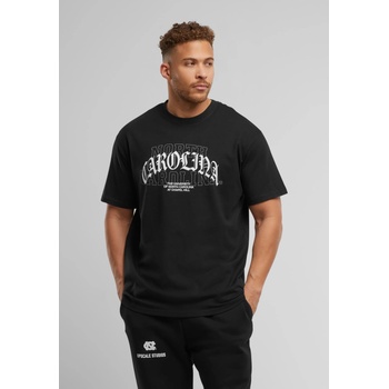 Mister Tee Тениска North Carolina Laces Logo Oversize Tee black XXLUB-MT3726-00007 - Тъмносив, размер XS