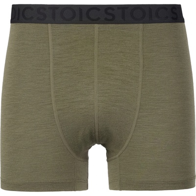 Stoic Мъжко мериносово термобельо Stoic Merino150 SadjemSt. Boxer Merino base layer - Olive Green II - размер 3XL (015-2144-1516)
